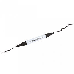 Маркер для рисования "Творчество" акриловый, на водной основе, смываемый, двойной нейлоновый наконечник: твердый и мягкий - кисточка, треугольная форма, с номером, набор 24шт, в пластмассовом кейсе с ручкой 21х16,6х3,2см (Китай)