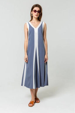 Платье Fili пыльно-мятный-молочный