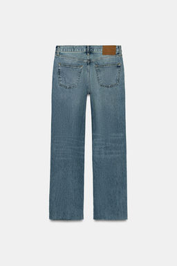 JEANS ZW SLIM TIRO MEDIO / Azul medio - Zara фото 8