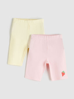 ?ilek Bask?l? K?z ?ocuk Tayt 2li