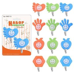 Набор крючков "Улыбка" 2шт SM27-12 (МультиДом)