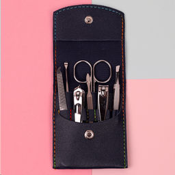 Маникюрный набор 7 предметов / YD-09 синий /уп 60/240/695662