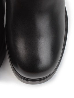 04-M904 987-31M-1 BLACK Ботинки зимние женские (натуральная кожа, натуральный мех) - Фабричный китай фото 13