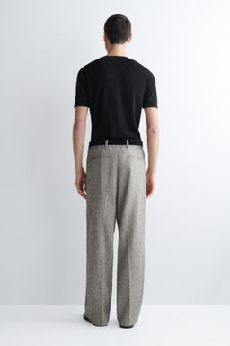 PANTAL?N DE LINO RELAXED FIT STRAIGHT LEG - H&m фото 6