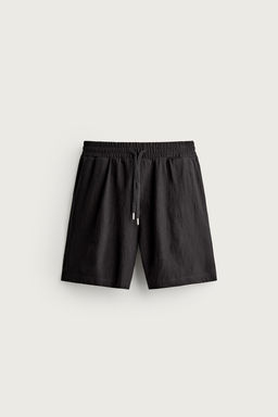 BERMUDA JOGGER ESTRUCTURA / Negro - Zara фото 10