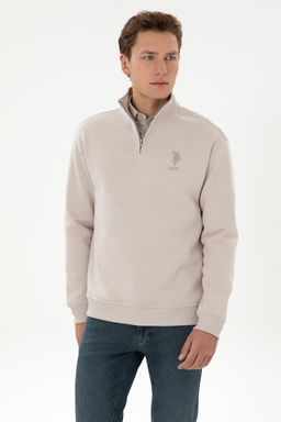 Erkek Comfort Fit Yar_m Fermuarl_ Ta_ Sweatshirt - U.s. polo assn фото 10