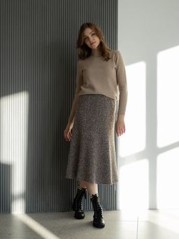 юбка на подкладке в составе шерсть - Трика фото 6