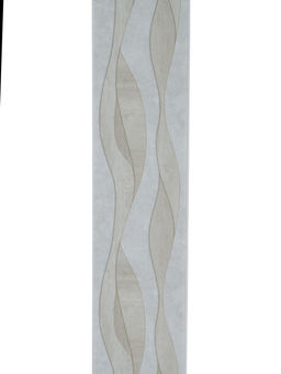 Цена за 12 шт. Стеновая панель ПВХ «Волна», 2600×250 мм, цвет бежевый/серый