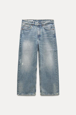 TRF RELAXED-FIT MID-RISE JEANS - Zara фото 2