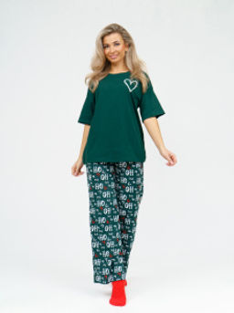 961 Пижама "Зеленый"