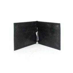 Зажим для купюр Croco-зк-301 (6 карм) натуральная кожа черный пулл-ап (254) 243966 фото 3