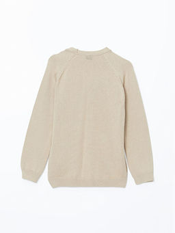 V Yaka Erkek ?ocuk Triko H?rka