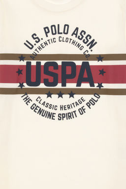 Erkek _ocuk Krem Bisiklet Yaka Sweatshirt - U.s. polo assn фото 8