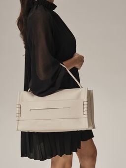 Сумка Stitch DBR 31141 светлый крем  фото 6