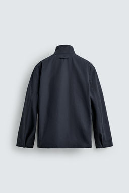 SOBRECAMISA ESTRUCTURA BOLSILLOS / Marino - Zara фото 9