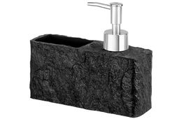 Диспенсер 200 мл 16,5*5,5*14 см, черный