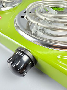 Плитка электрическая, 2 конфорки, спиральная 1500Вт SC-2000C OLS-HC-28