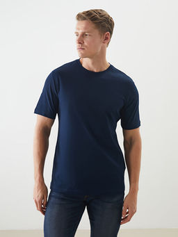 Bisiklet Yaka Penye Erkek Ti??rt