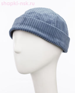 Докер вельвет на тр.подкл. Шапка (56-58)