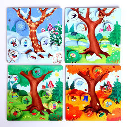 Обучающая игра Изучаем время года - Лесная мастерская фото 3