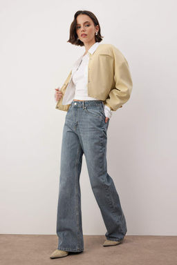Mavi*001 Yuksek Bel Genis Paca Wide Leg Jeans TWOAW24JE00074