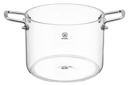 Кастрюля 1,5 л 23*16*16 см Crystal glass с крышкой - Elan gallery фото 7