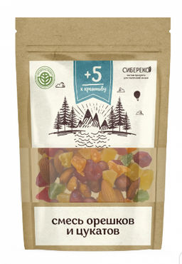 Смесь орешков и цукатов 50 г