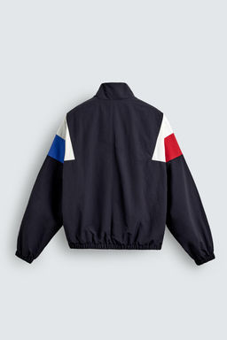 CHAQUETA T?CNICA COLOR BLOCK RETRO / Marino