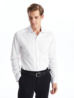 Slim Fit Uzun Kollu Erkek G?mlek