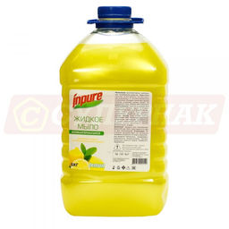 ///Жидкое мыло 5л "Лимон", "Яблоко" Первая цена/Лучшая цена