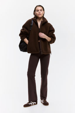 Chaqueta de deporte de borreguito Loose Fit - H&m фото 4