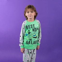 CRB wear/CSKB 50019-38 Комплект для мальчика (джемпер, брюки), ментоловый/Ex.Cherubino  фото 3