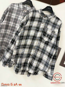 Рубашка женская в клетку