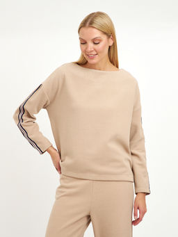 джемпер женский с лампасами - Glenfield фото 3