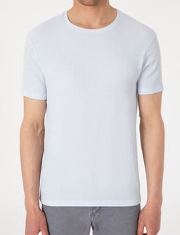 A__k Mavi Slim Fit Ti__rt