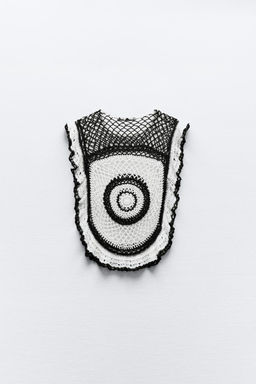 RUFFLED CROCHET TOP - Zara фото 7