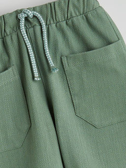 Beli Lastikli Basic Erkek Bebek Kargo Pantolon