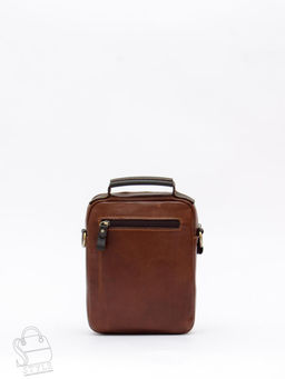 Сумка мужская кожаная 4185-2TR brown Tough Ryder