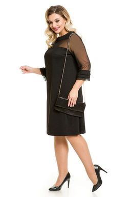 Платье 1093 черный - Novita фото 4