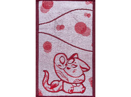 1с105.413ж1 Соты и пчелка (коралл3) Полотенце махровое 50х30 см - Текс-дизайн фото 217