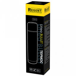 Термос из нержавеющей стали с узкой горловиной Bullet 0,75л, д7,5см, h29см, винтовая пробка из полипропилена, цветная коробка, Regent (Китай) - Домашняя мода фото 6