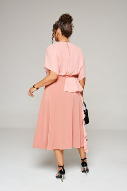 Платье 6357 коралл