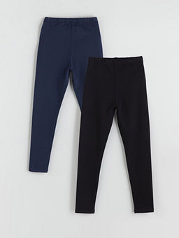 Beli Lastikli K?z ?ocuk Tayt 2li