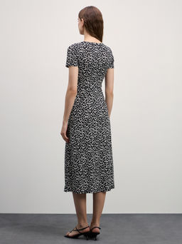 Платье миди с разрезом / Zarina  фото 3