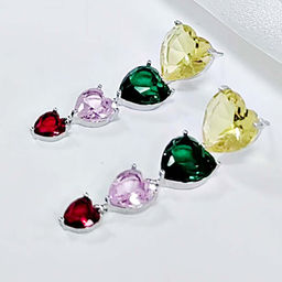 Серьги длинные на гвоздиках арт. 13 1842 (id 267826) - Rada фото 3