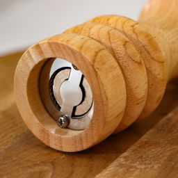 Набор для специй Доляна «Комфорт», 2 предмета: мельница и солонка, бежевый