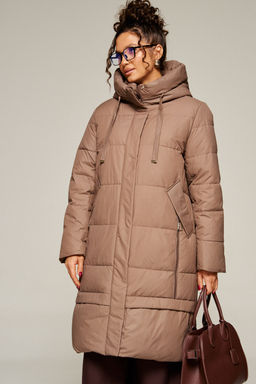 Пальто Beautiful Free 8022 какао