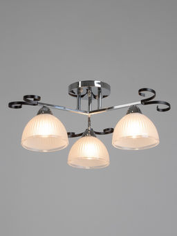 Люстра 12273/3CR, 3×40 Вт, E27, 52×52×23 см