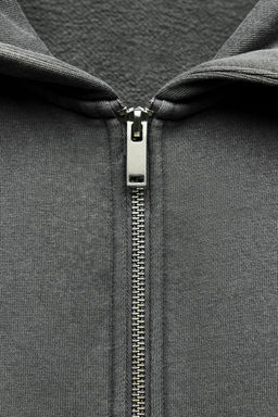 OVERSIZE ZIP-UP HOODIE - Zara фото 9