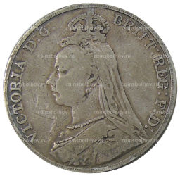 1 крона 1891 года Великобритания
